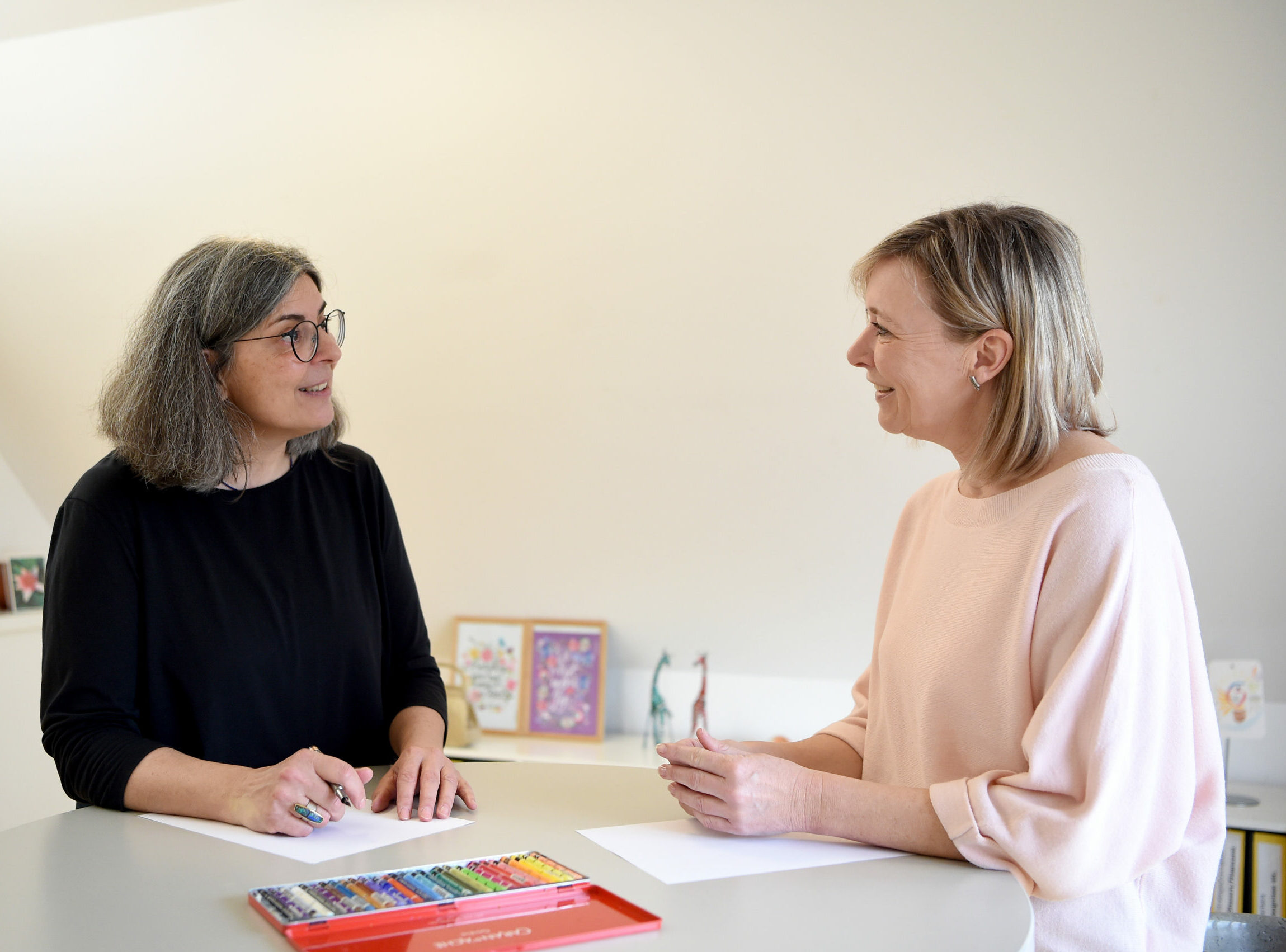 Coaching-Situation mit Barbara Gronauer